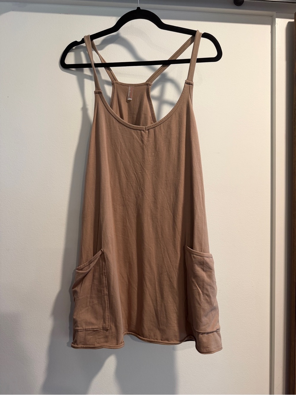 Brown Free People Hot Shot Mini Romper